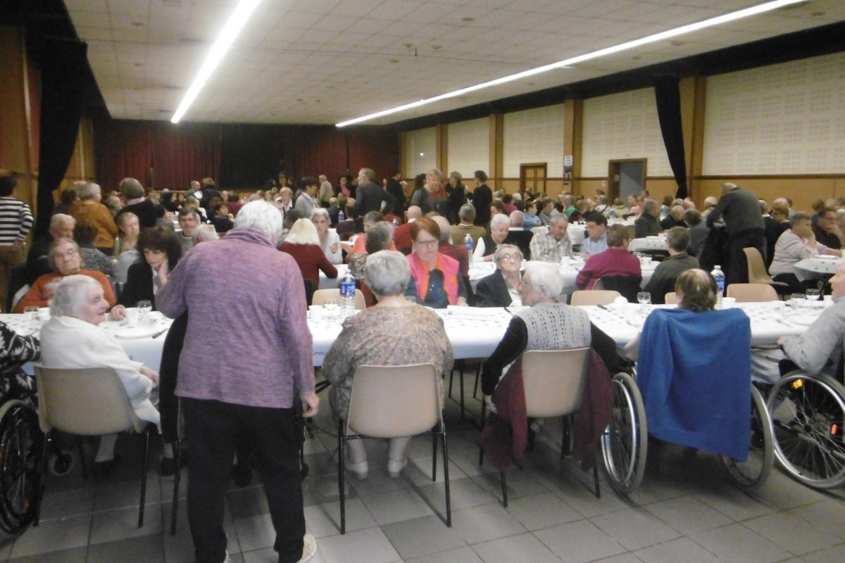Repas de aînés de la Lomagne.